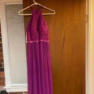 Magenta bridesmaid dress. Worn once and great condition.